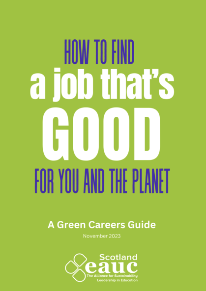 How to find a job that's good for you and the planet - a Green Careers Guide