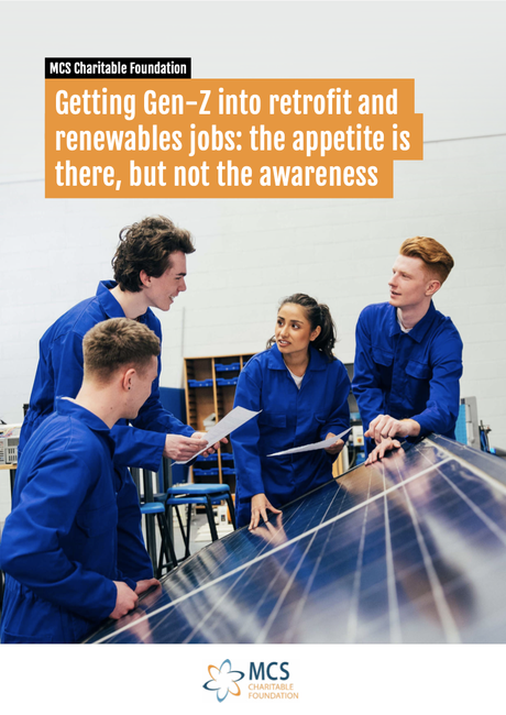 Getting Gen-Z into retrofit and renewables jobs: the appetite is there, but not the awareness