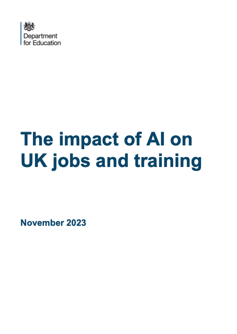The impact of AI on UK jobs and training - report