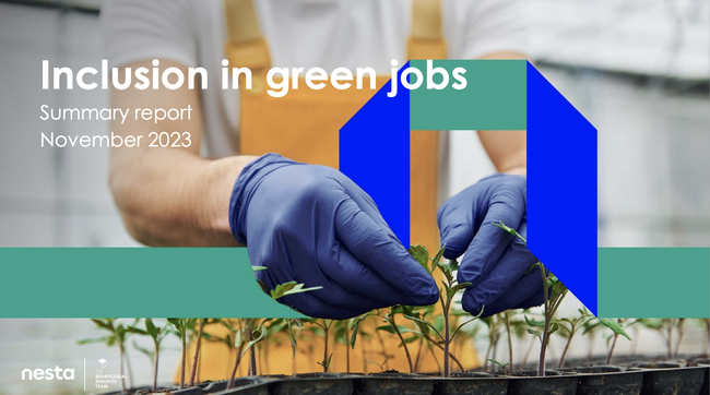 Inclusion in green jobs