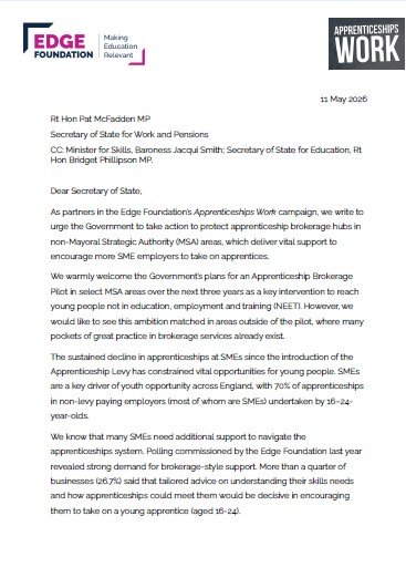 Letter to Pat McFadden MP