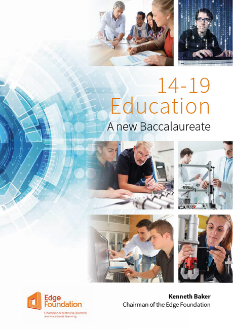 14-19 Education – A New Baccalaureate