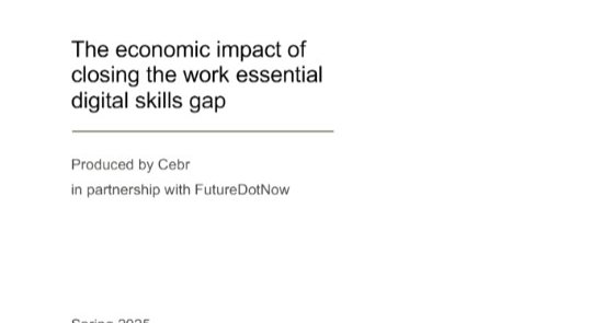 Economic impact of closing the work digital skills gap | Edge Foundation
