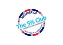 The 5% Club logo RGB